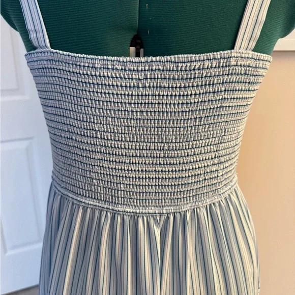 Commense Light Blue Striped Maxi Dress - Picture 7 of 8